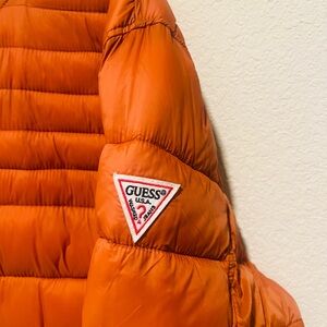 Men's Guess Reversible XXL Puffer Coat